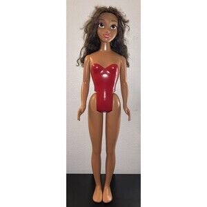 Rare Disney Princess Elena Of Avalor Doll Jakks Pacific No Clothe Collection 37”